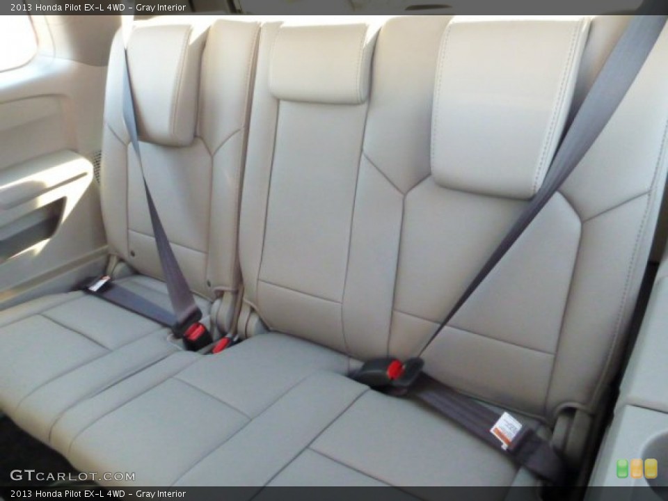 Gray Interior Rear Seat for the 2013 Honda Pilot EX-L 4WD #76083215