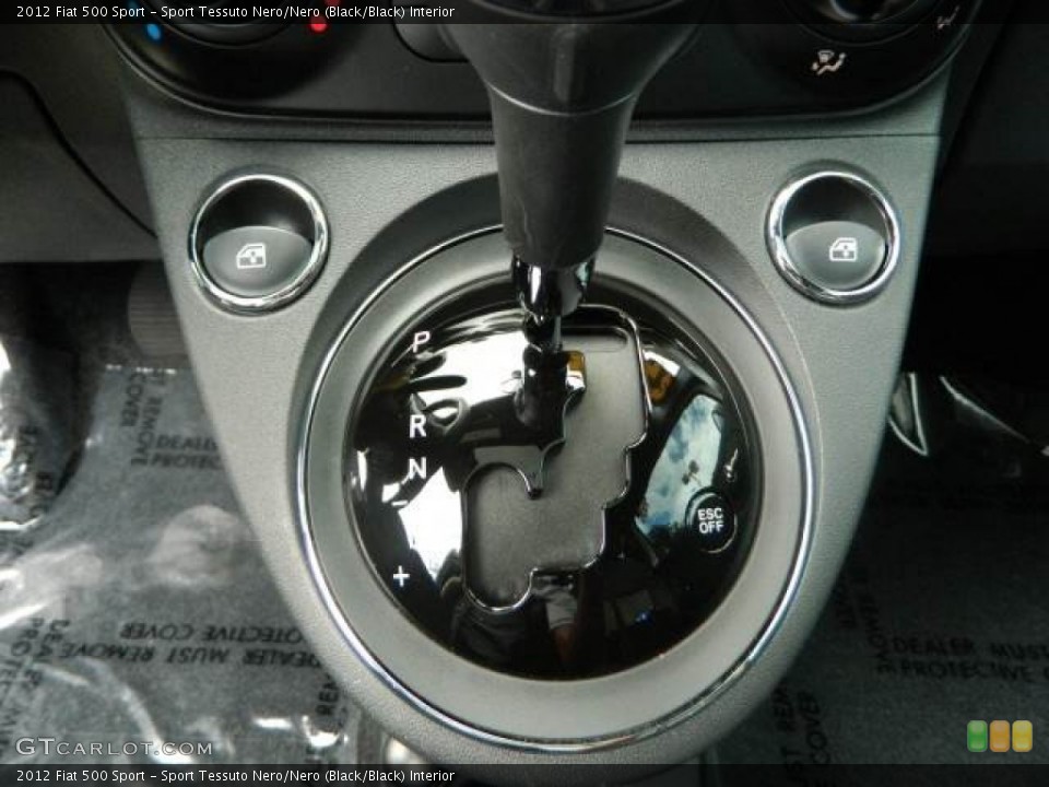 Sport Tessuto Nero/Nero (Black/Black) Interior Transmission for the 2012 Fiat 500 Sport #76084623