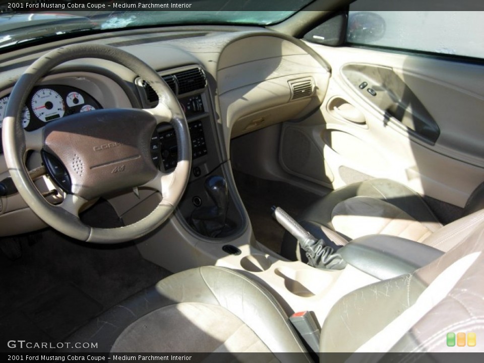 Medium Parchment 2001 Ford Mustang Interiors