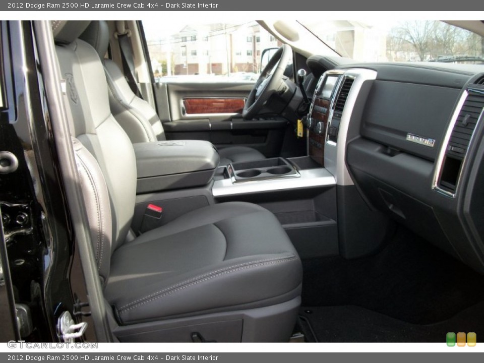 Dark Slate Interior Photo for the 2012 Dodge Ram 2500 HD Laramie Crew Cab 4x4 #76087208