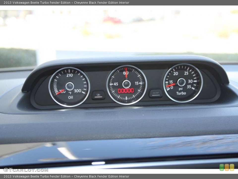 Cheyenne Black Fender Edition Interior Gauges for the 2013 Volkswagen Beetle Turbo Fender Edition #76094789