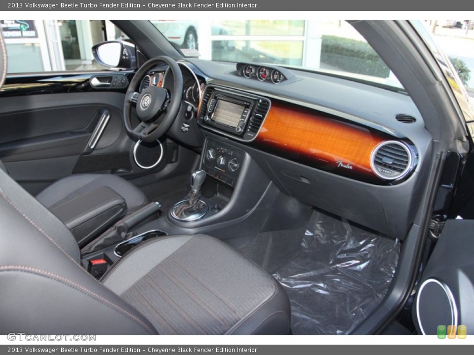 Cheyenne Black Fender Edition Interior Dashboard for the 2013 Volkswagen Beetle Turbo Fender Edition #76094819