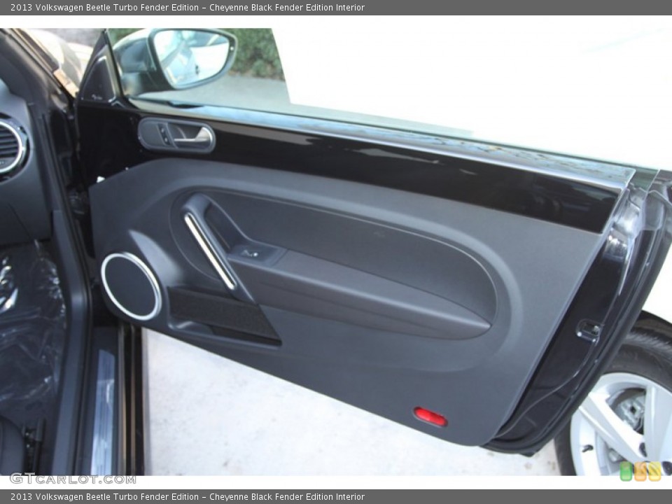 Cheyenne Black Fender Edition Interior Door Panel for the 2013 Volkswagen Beetle Turbo Fender Edition #76094852