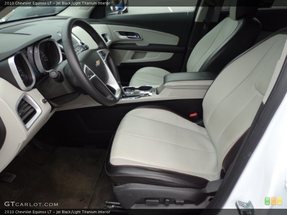 Jet Black/Light Titanium Interior Photo for the 2010 Chevrolet Equinox LT #76097015