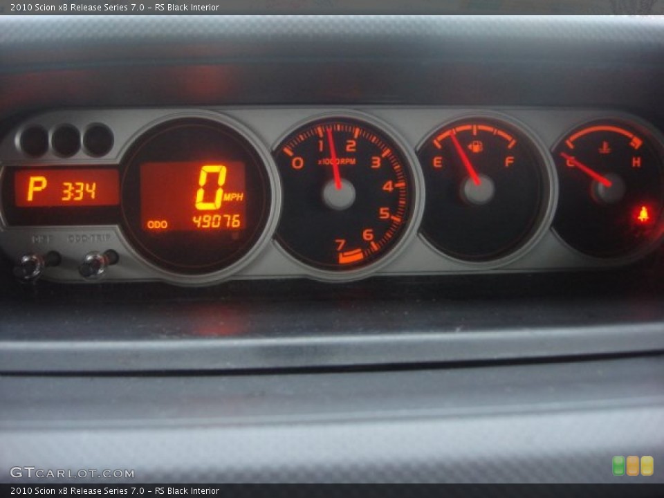 RS Black Interior Gauges for the 2010 Scion xB Release Series 7.0 #76098844