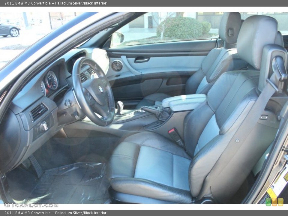 Palladium Silver/Black Interior Photo for the 2011 BMW M3 Convertible #76099904