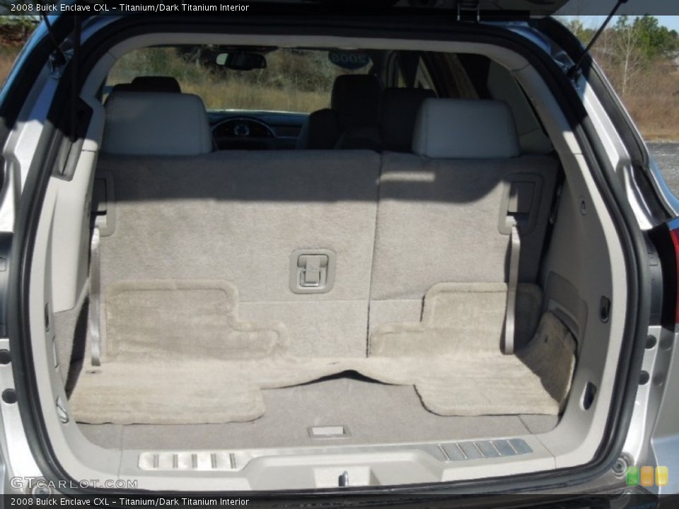 Titanium/Dark Titanium Interior Trunk for the 2008 Buick Enclave CXL #76102286