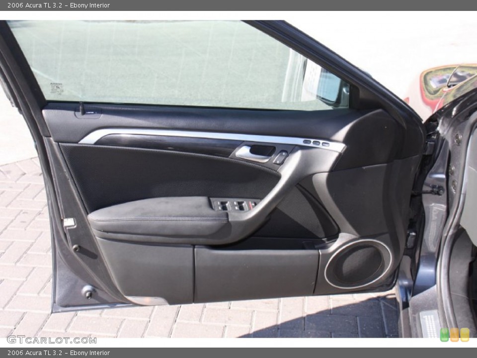 Ebony Interior Door Panel for the 2006 Acura TL 3.2 #76103387