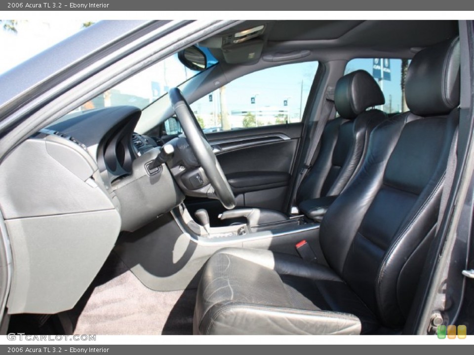 Ebony Interior Front Seat for the 2006 Acura TL 3.2 #76103393