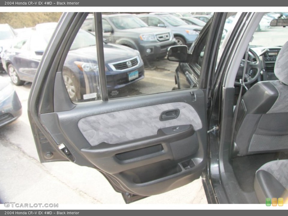 Black Interior Door Panel for the 2004 Honda CR-V EX 4WD #76103666