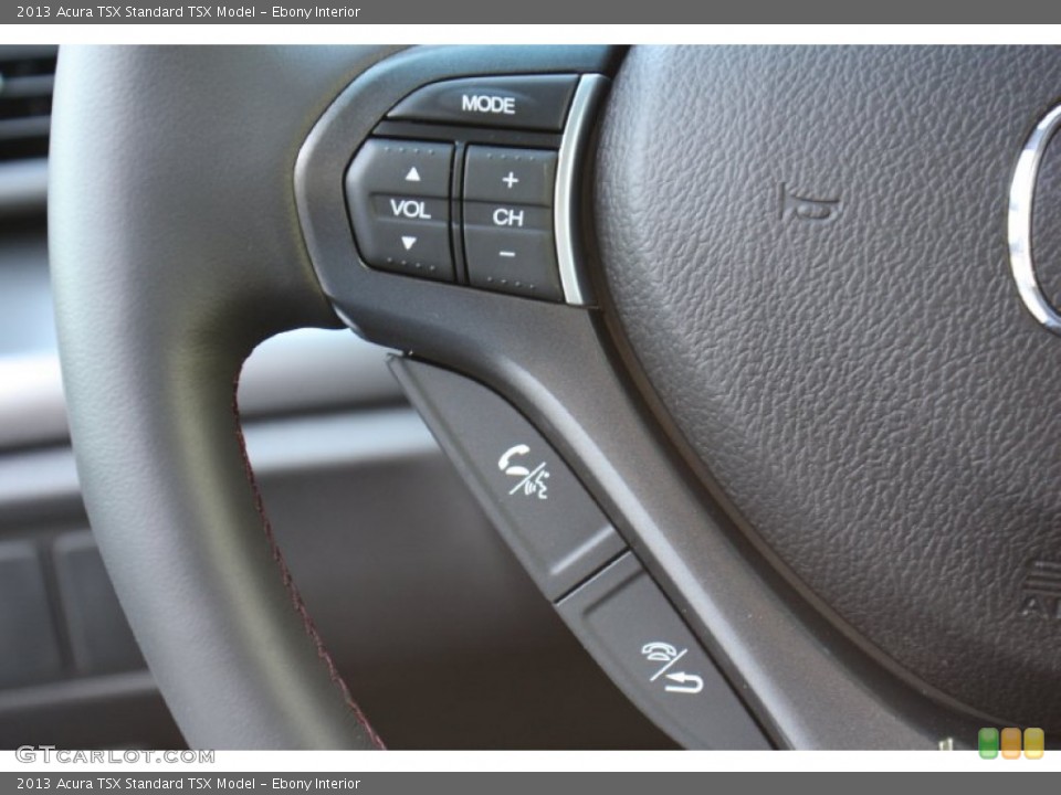 Ebony Interior Controls for the 2013 Acura TSX  #76106321