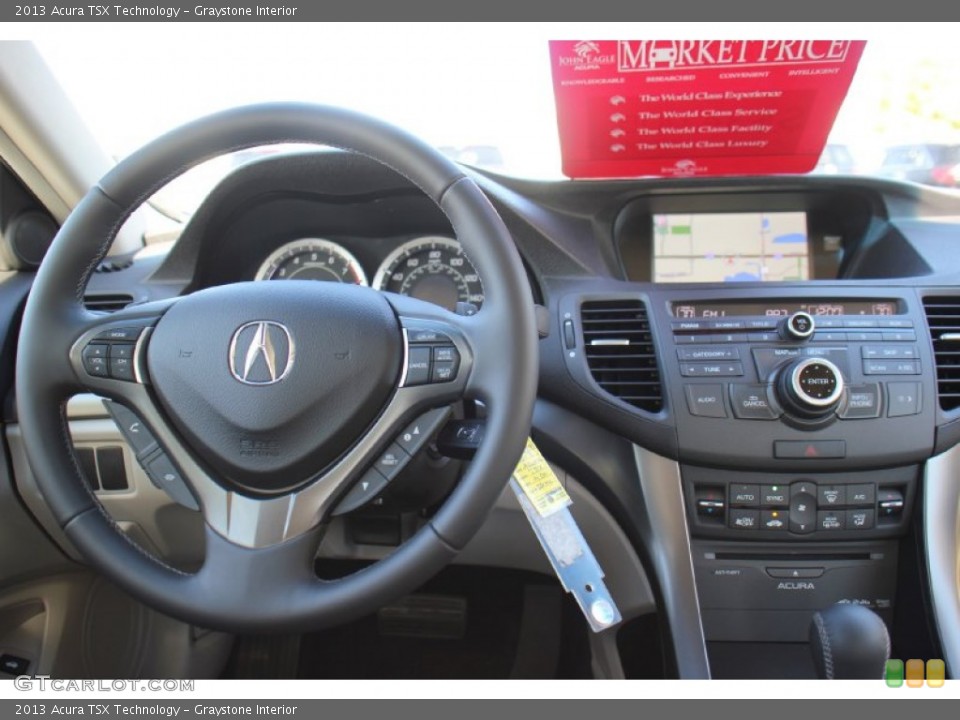 Graystone Interior Dashboard for the 2013 Acura TSX Technology #76106678