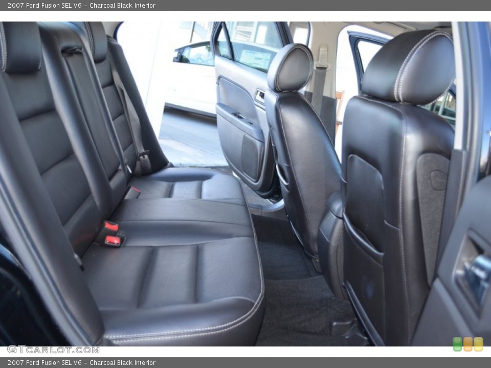 Charcoal Black Interior Rear Seat For The 2007 Ford Fusion