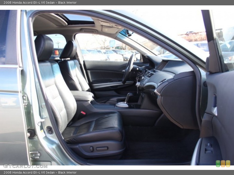 Black Interior Photo for the 2008 Honda Accord EX-L V6 Sedan #76114020