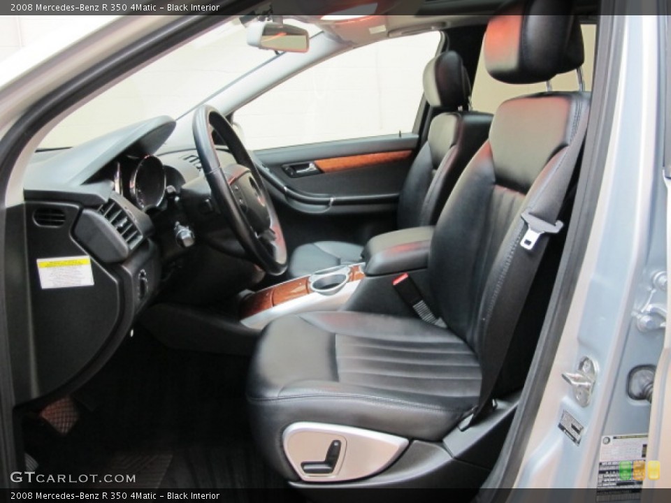 Black Interior Photo for the 2008 Mercedes-Benz R 350 4Matic #76114048