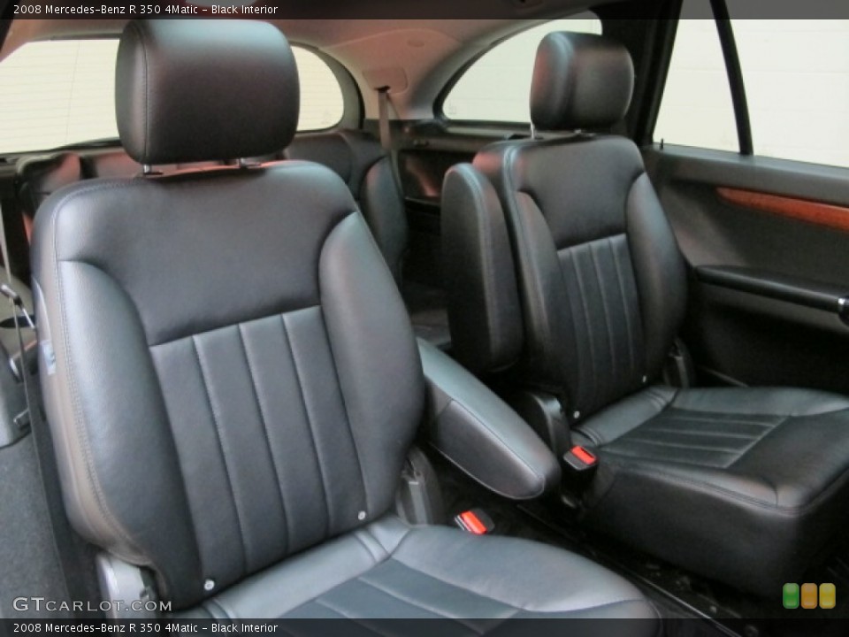 Black 2008 Mercedes-Benz R Interiors