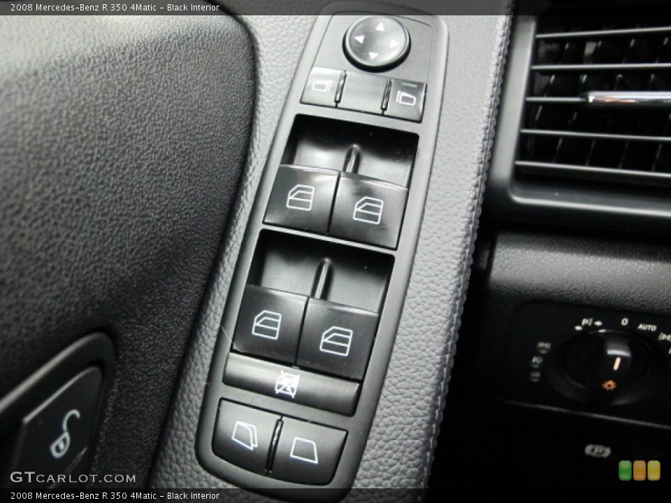 Black Interior Controls for the 2008 Mercedes-Benz R 350 4Matic #76114505