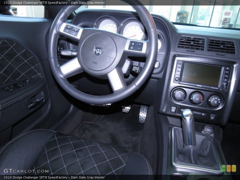 Dark Slate Gray Interior Dashboard for the 2010 Dodge Challenger SRT8 SpeedFactory #76116291