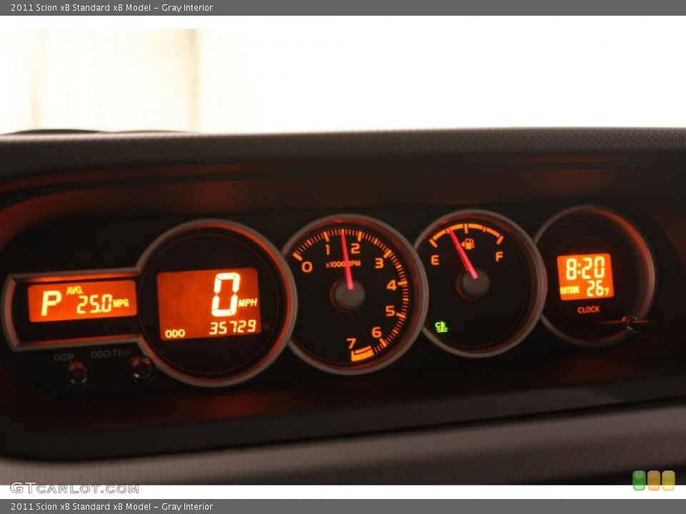 Gray Interior Gauges for the 2011 Scion xB  #76117826