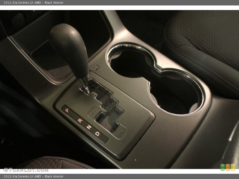 Black Interior Transmission for the 2011 Kia Sorento LX AWD #76118081