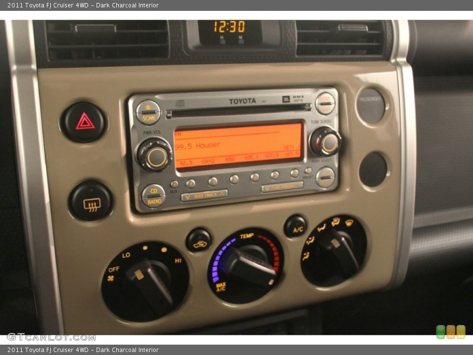 Dark Charcoal Interior Audio System for the 2011 Toyota FJ Cruiser 4WD #76118756