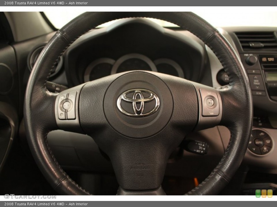 Ash Interior Steering Wheel for the 2008 Toyota RAV4 Limited V6 4WD #76119384