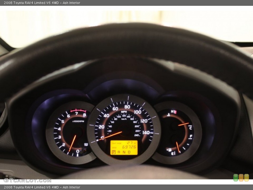 Ash Interior Gauges for the 2008 Toyota RAV4 Limited V6 4WD #76119394
