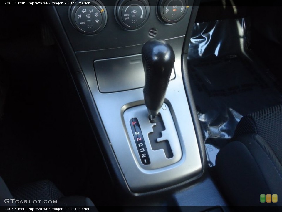Black Interior Transmission for the 2005 Subaru Impreza WRX Wagon #76119800