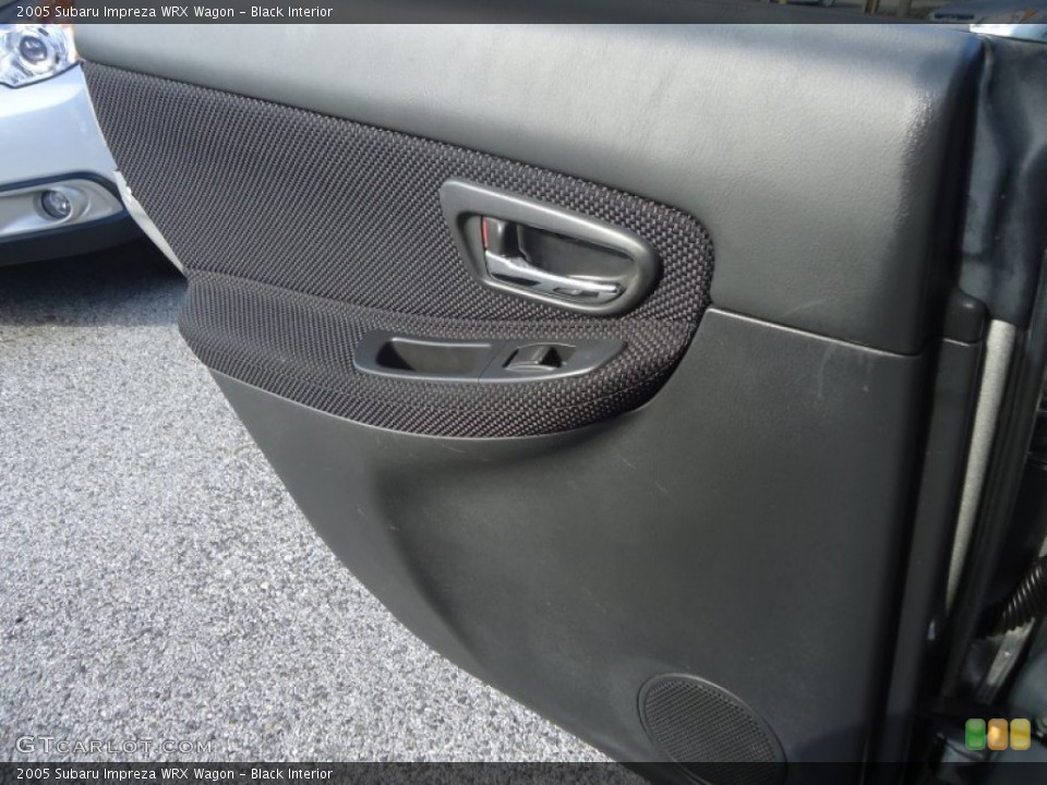 Black Interior Door Panel for the 2005 Subaru Impreza WRX Wagon #76119908