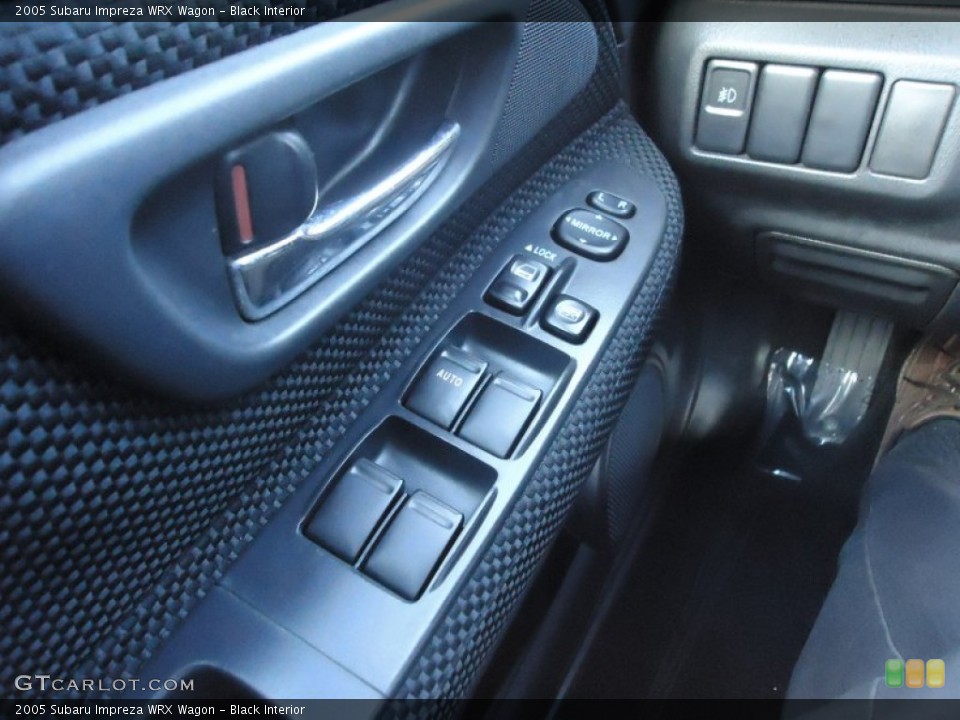 Black Interior Controls for the 2005 Subaru Impreza WRX Wagon #76120074