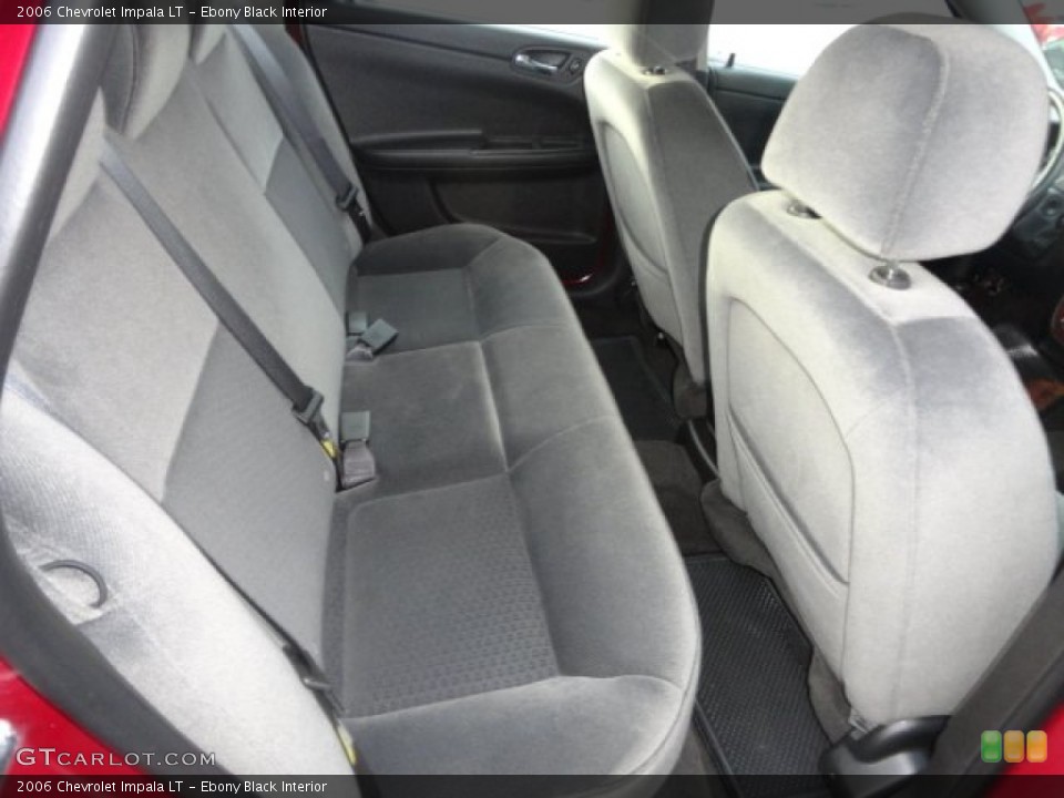 Ebony Black Interior Rear Seat for the 2006 Chevrolet Impala LT #76121281