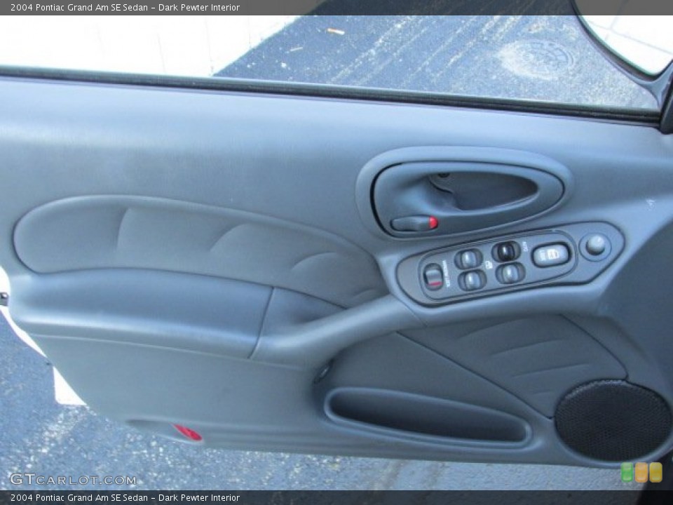 Dark Pewter Interior Door Panel for the 2004 Pontiac Grand Am SE Sedan #76123997
