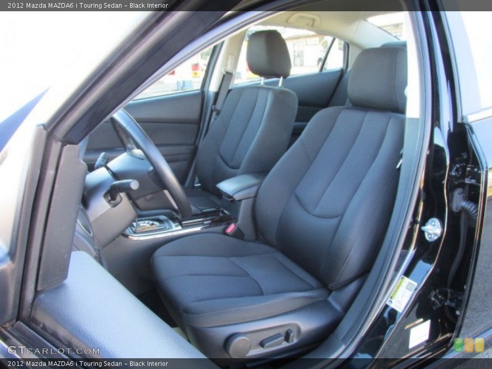 Black Interior Photo for the 2012 Mazda MAZDA6 i Touring Sedan #76124727