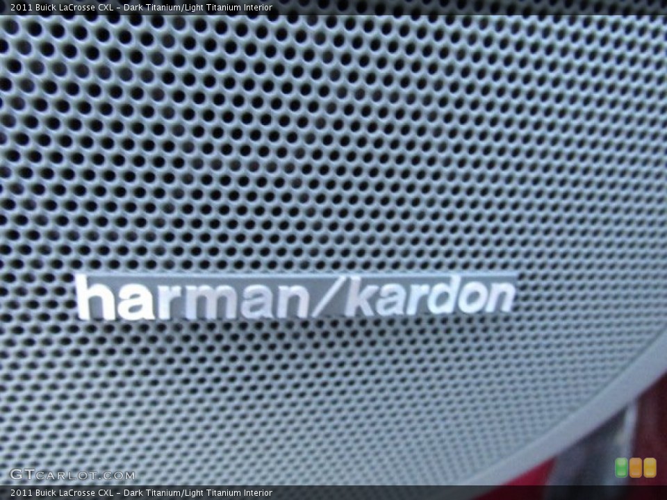 Dark Titanium/Light Titanium Interior Audio System for the 2011 Buick LaCrosse CXL #76124996