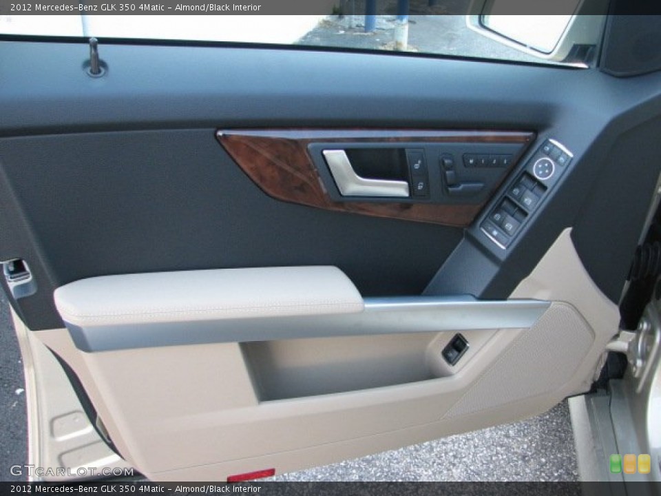 Almond/Black Interior Door Panel for the 2012 Mercedes-Benz GLK 350 4Matic #76129275