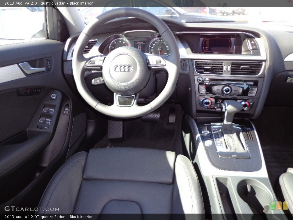 Black Interior Photo for the 2013 Audi A4 2.0T quattro Sedan #76130676