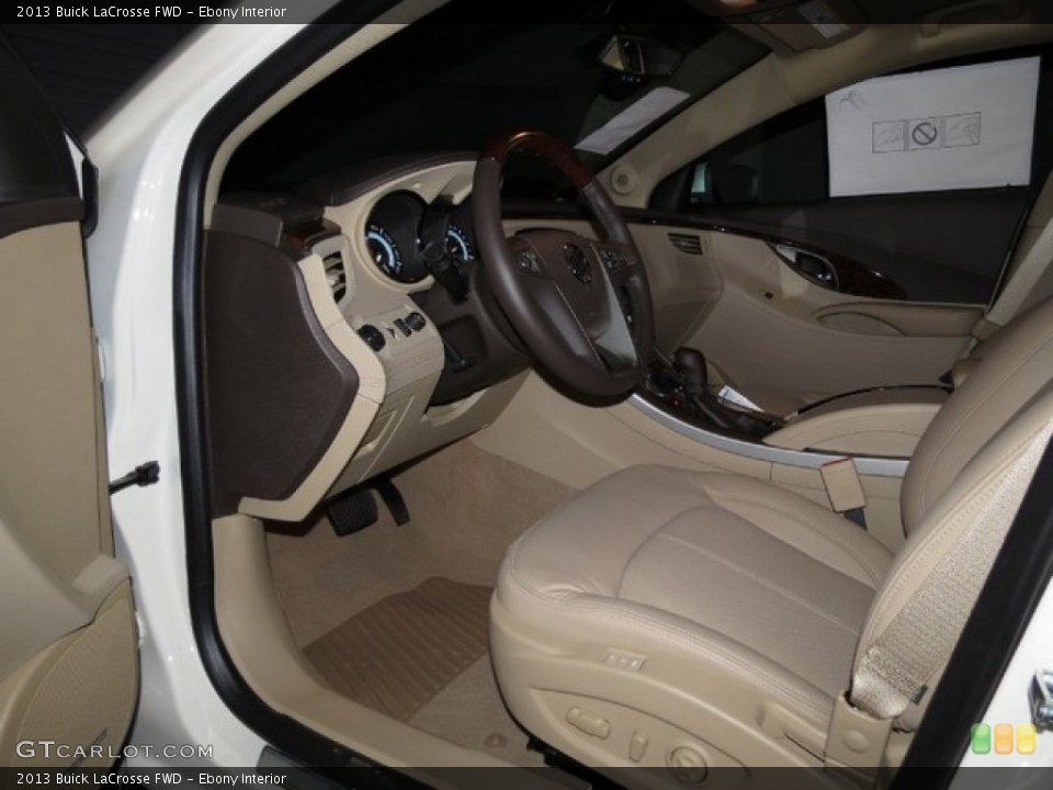 Ebony Interior Photo for the 2013 Buick LaCrosse FWD #76131456