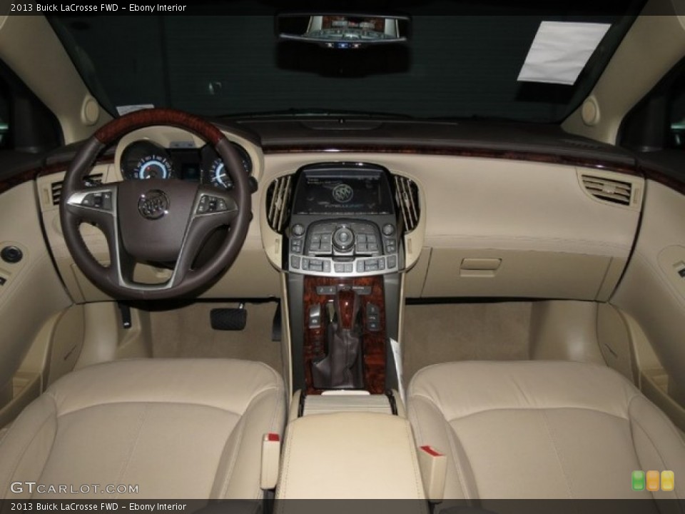 Ebony Interior Photo for the 2013 Buick LaCrosse FWD #76131498