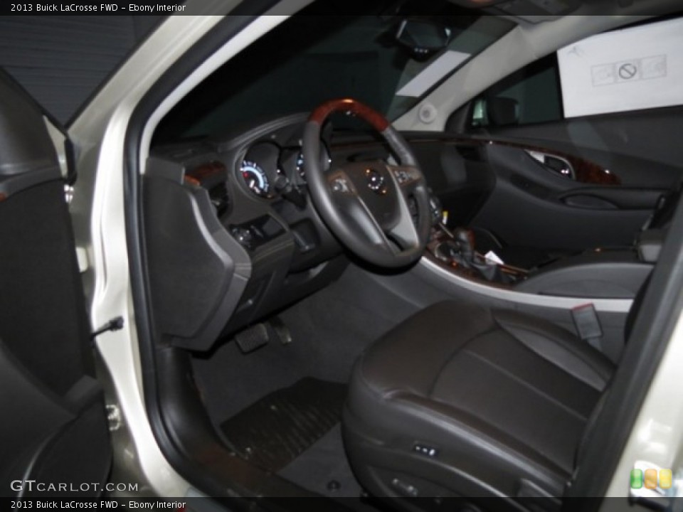 Ebony Interior Photo for the 2013 Buick LaCrosse FWD #76131615