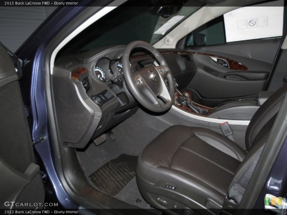 Ebony Interior Photo for the 2013 Buick LaCrosse FWD #76132554