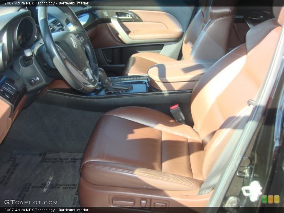 Bordeaux Interior Photo for the 2007 Acura MDX Technology #76133168