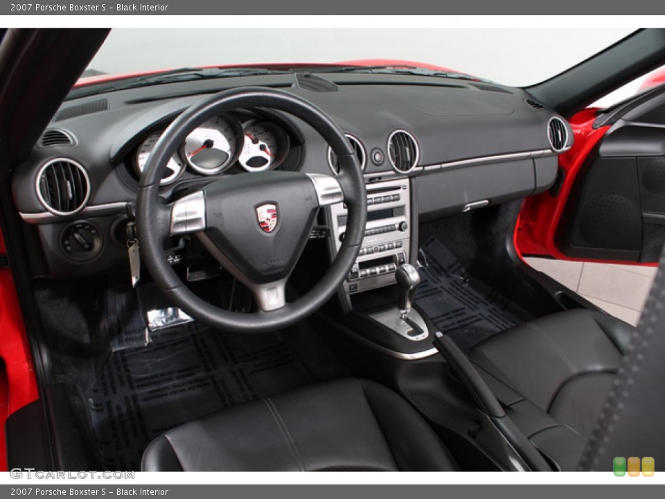 Black 2007 Porsche Boxster Interiors