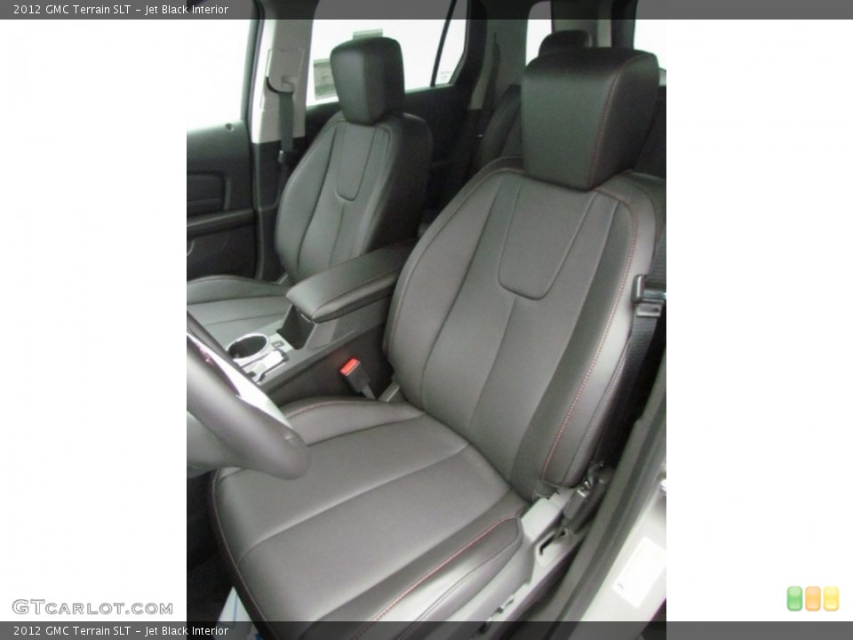 Jet Black Interior Front Seat for the 2012 GMC Terrain SLT #76137282