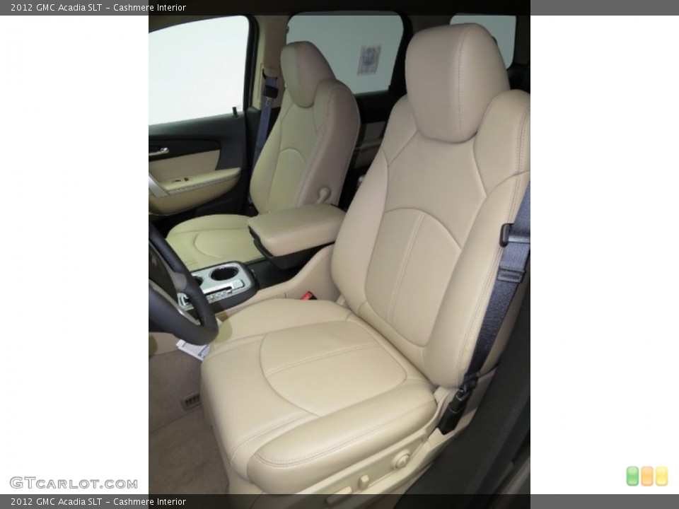 Cashmere Interior Front Seat for the 2012 GMC Acadia SLT #76138230