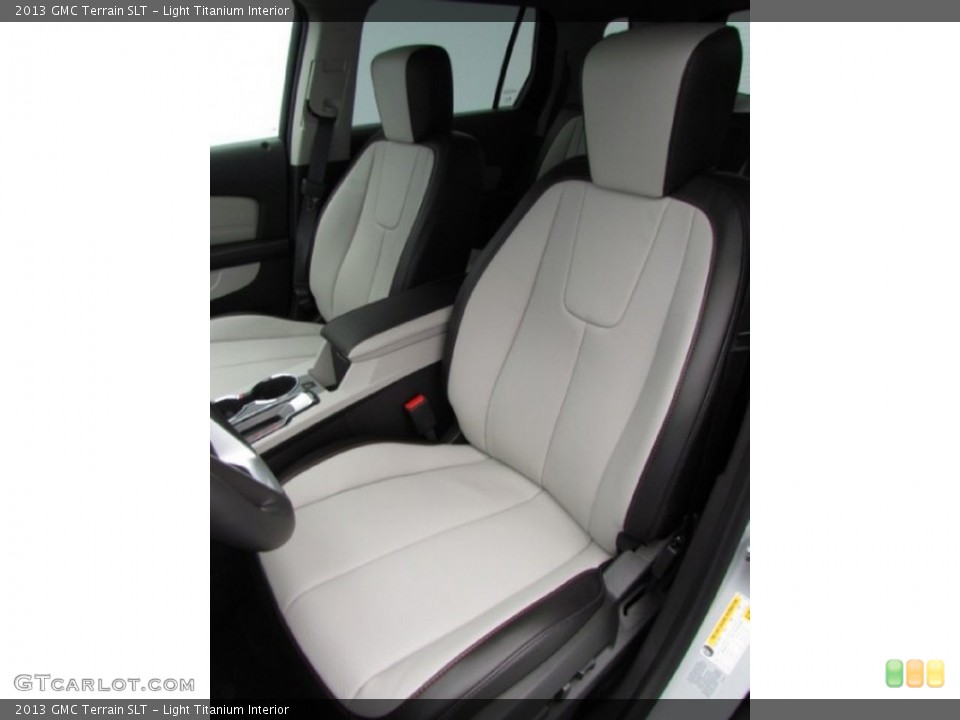 Light Titanium Interior Front Seat for the 2013 GMC Terrain SLT #76138566