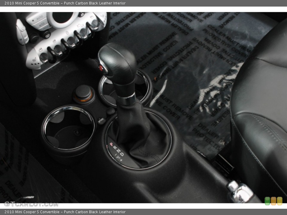 Punch Carbon Black Leather Interior Transmission for the 2010 Mini Cooper S Convertible #76140852