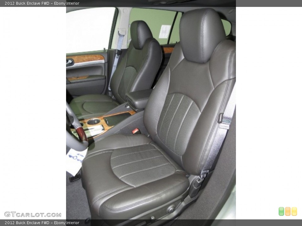 Ebony Interior Front Seat for the 2012 Buick Enclave FWD #76141008