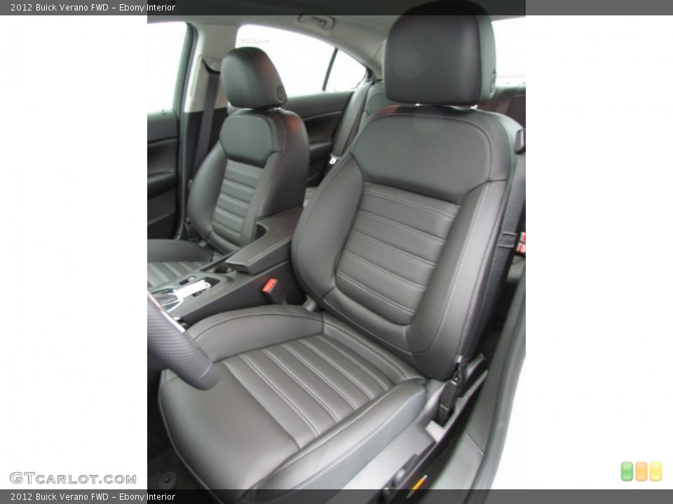 Ebony 2012 Buick Verano Interiors