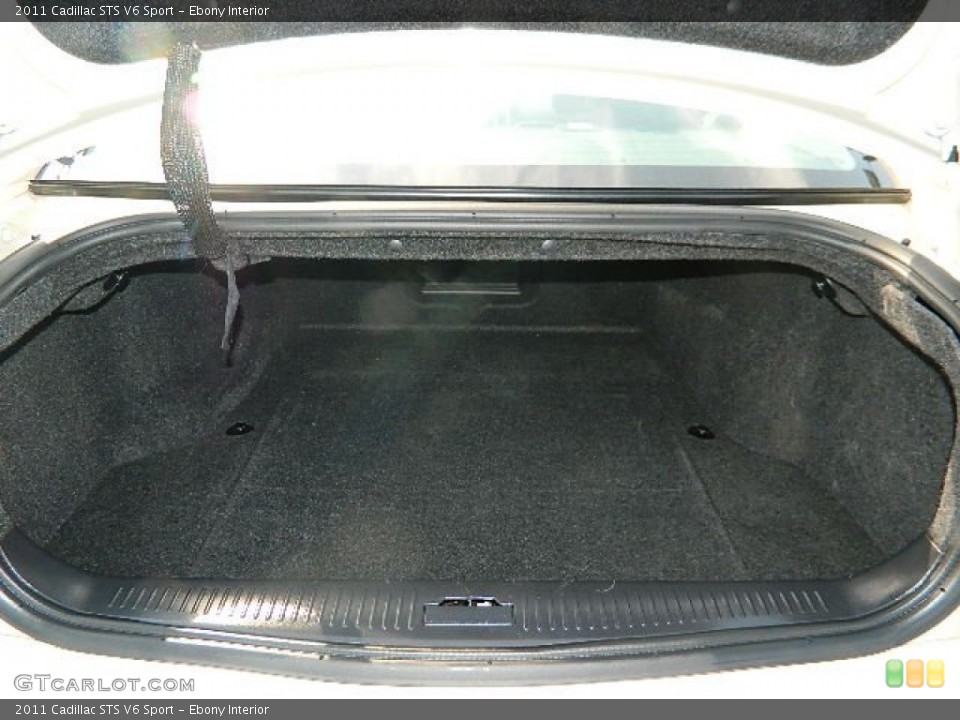 Ebony Interior Trunk for the 2011 Cadillac STS V6 Sport #76141672