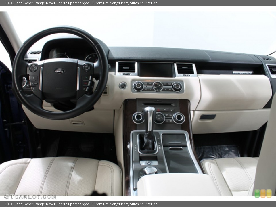 Premium Ivory/Ebony Stitching Interior Dashboard for the 2010 Land Rover Range Rover Sport Supercharged #76142316
